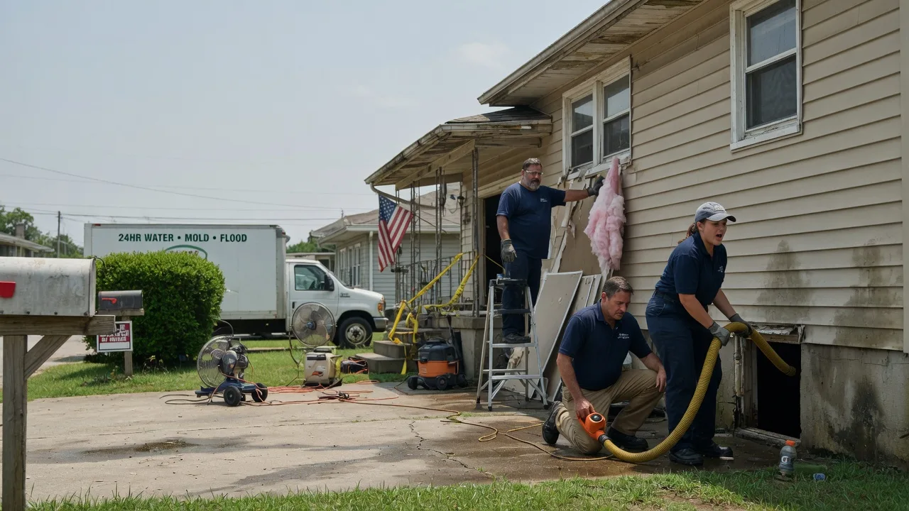 Water Damage Repair in South Roxana, IL near me